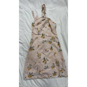 Wild Fable Pink Citrus Print Dress Size XXS